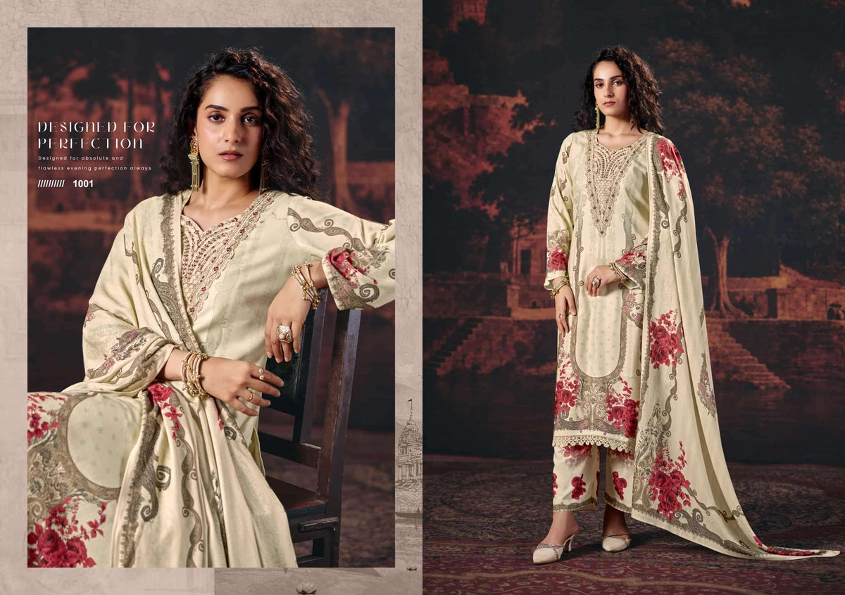 Rupali Fashion Mehrin Viscose Pashmina Dress Material
