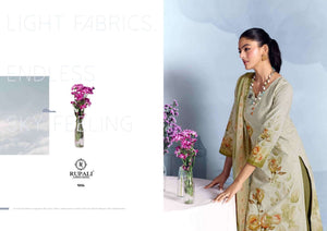 Rupali Fashion Mira Cambric Lawn Cotton Dress Material - Amrah Wholesale