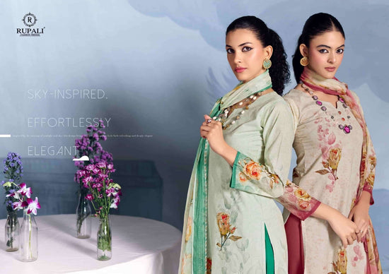 Rupali Fashion Mira Cambric Lawn Cotton Dress Material - Amrah Wholesale