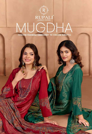 Rupali Fashion Mugdha Pure Viscose Pashmina Digital Printed Dress Material