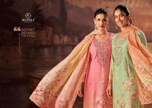 Rupali Fashion Noor Dress Material Wholesale Catalogue - Amrah Wholesale