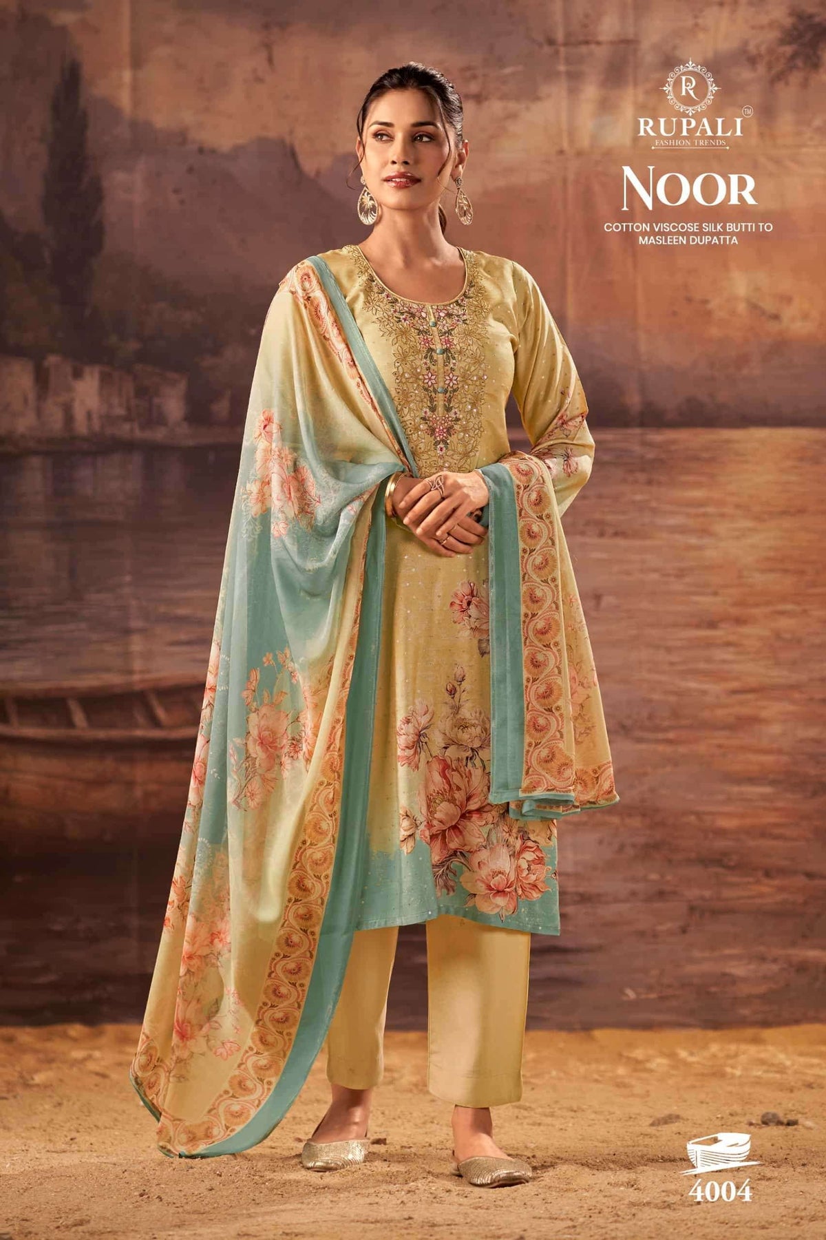 Rupali Fashion Noor Dress Material Wholesale Catalogue - Amrah Wholesale