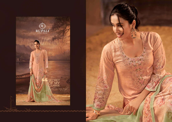 Rupali Fashion Noor Dress Material Wholesale Catalogue - Amrah Wholesale