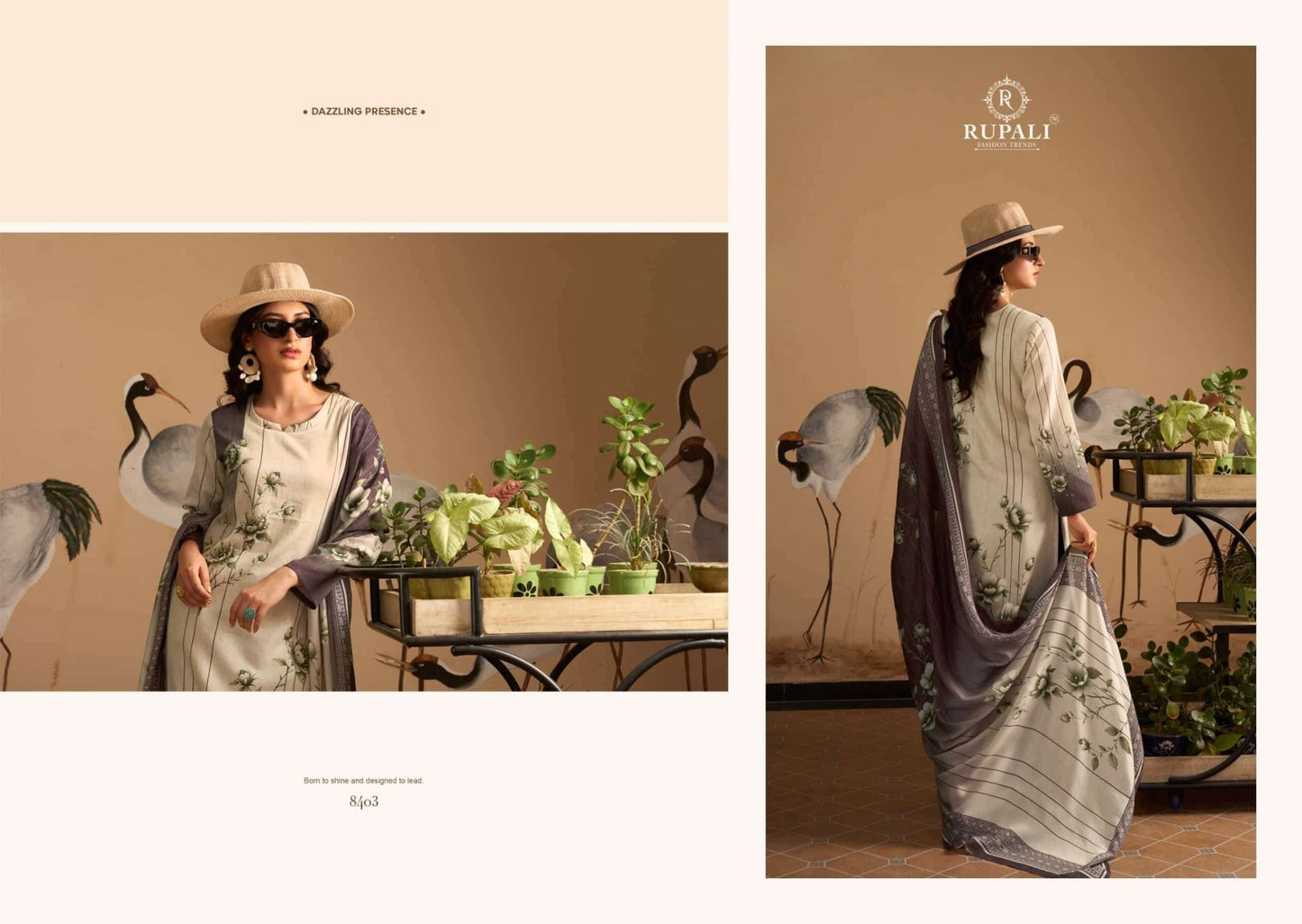 Rupali Fashion Portfolio Jam Satin Digital Printed Dress Material - Amrah Wholesale