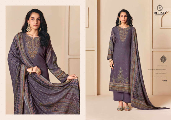 Rupali Fashion Radhika Viscose Pashmina Unstitched Dress Material