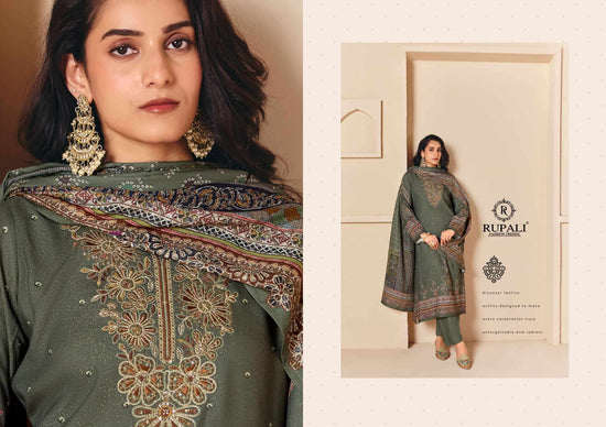 Rupali Fashion Radhika Viscose Pashmina Unstitched Dress Material