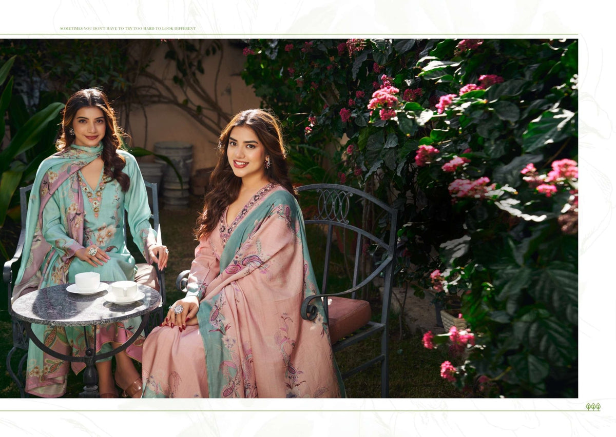 Rupali Fashion Rahi Vol 2 Premium Digital Printed Muslin Suit - Amrah Wholesale