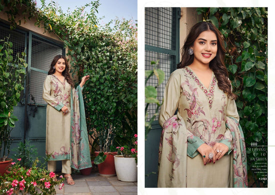 Rupali Fashion Rahi Vol 2 Premium Digital Printed Muslin Suit - Amrah Wholesale