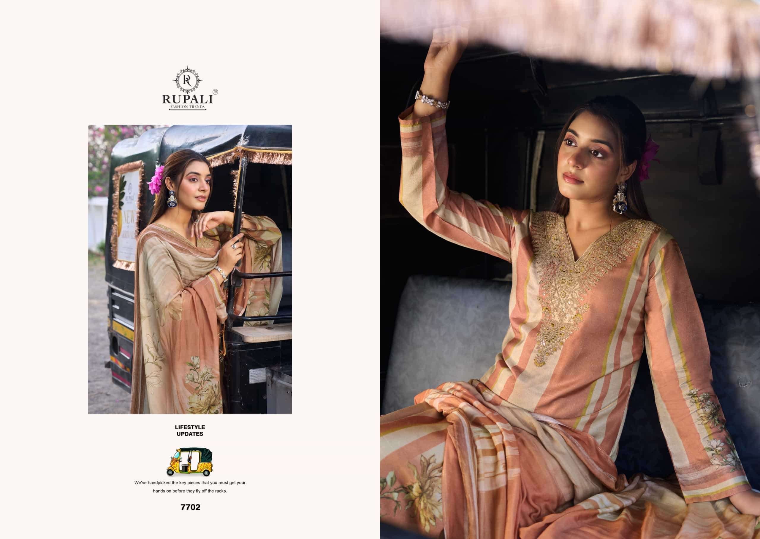 Rupali Fashion Rakshita Vol 2 Premium Muslin Dress Material