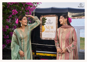 Rupali Fashion Rakshita Vol 2 Premium Muslin Dress Material - Amrah Wholesale
