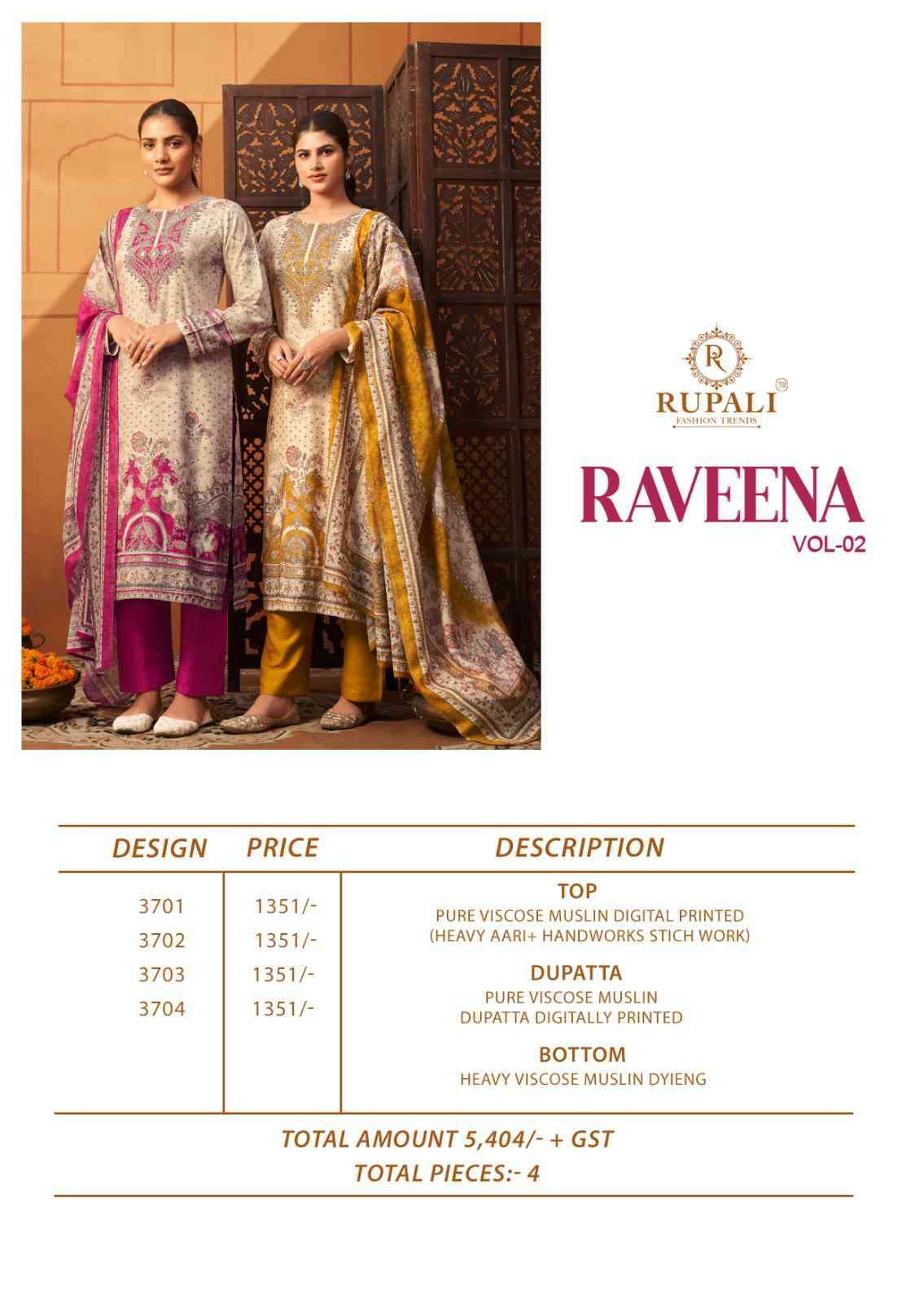 Rupali Fashion Raveena Vol 2