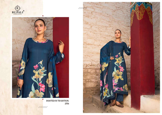 Rupali Fashion Rosie Pashmina Digital Printed Dress Material