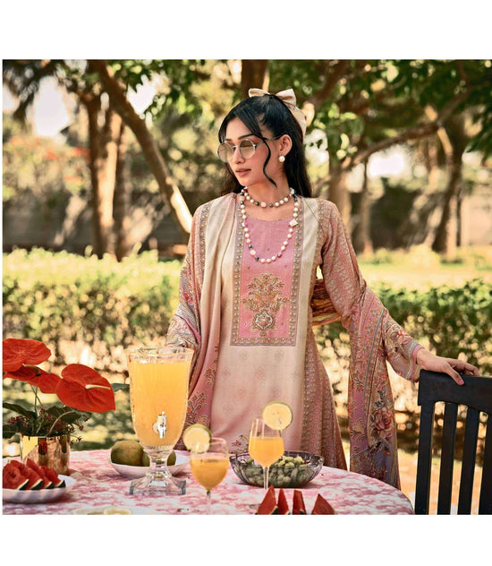 Rupali Fashion Ruhaniyat Muslin Dress Material