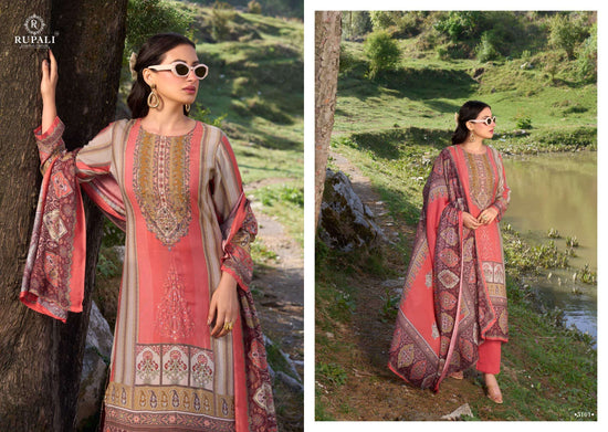 Rupali Fashion Saaz Muslin Viscose Dress Material