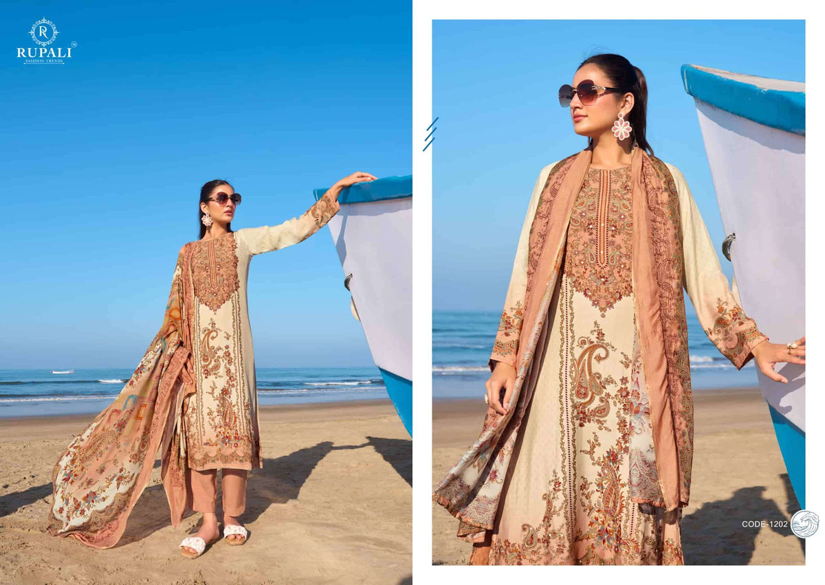 Rupali Fashion Sea Soul Dress Material Wholesale Catalogue - Amrah Wholesale
