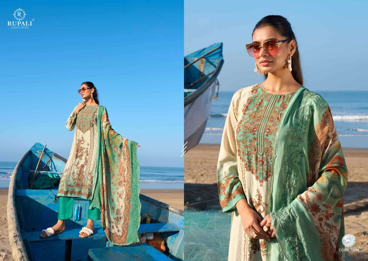 Rupali Fashion Sea Soul Dress Material Wholesale Catalogue - Amrah Wholesale