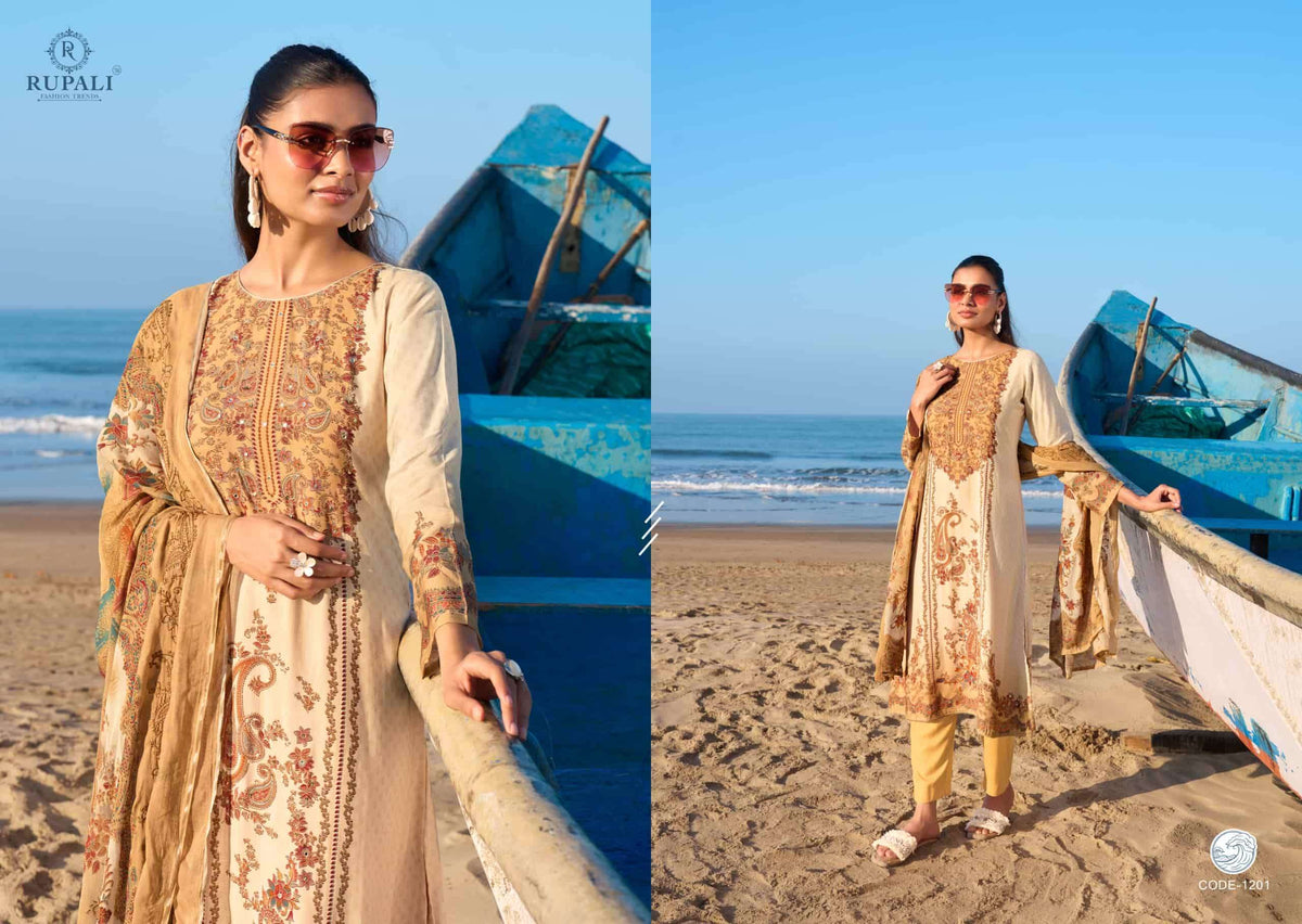 Rupali Fashion Sea Soul Dress Material Wholesale Catalogue - Amrah Wholesale