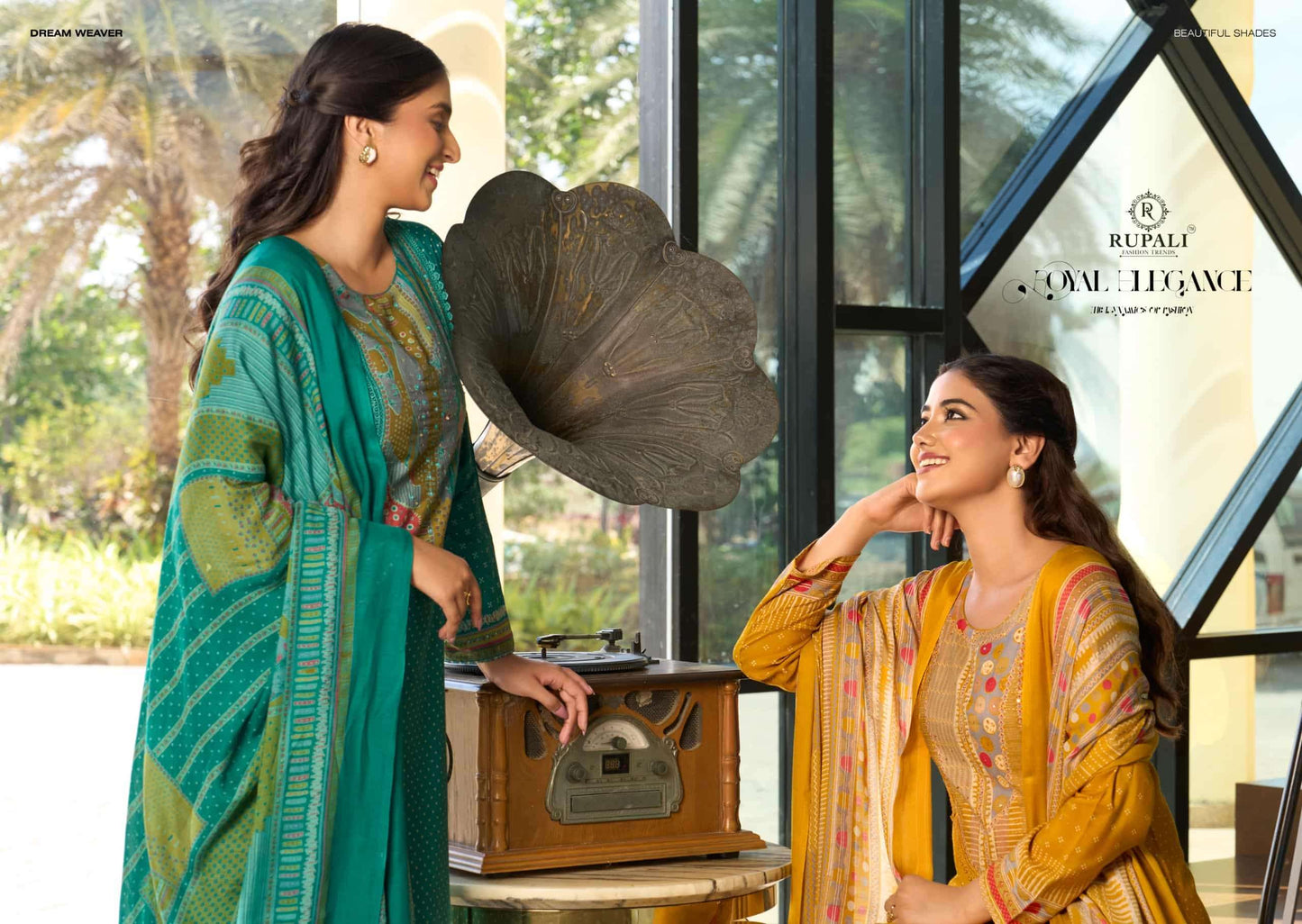 Rupali Fashion Siyaara Muslin Dress Material - Amrah Wholesale