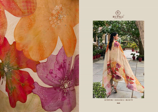 Rupali Fashion Takshi Pure Viscose Muslin Dress Material