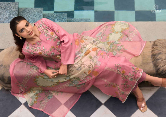 Rupali Fashion Tarang Jam Satin Dress Material - Amrah Wholesale