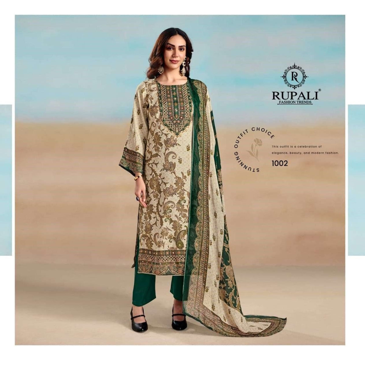 Rupali Fashion The Summer Princess Vol 2 Viscose Muslin Dress Material - Amrah Wholesale
