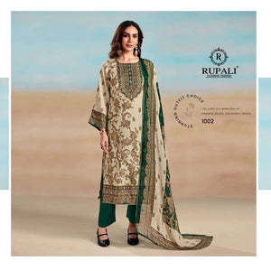 Rupali Fashion The Summer Princess Vol 2 Viscose Muslin Dress Material