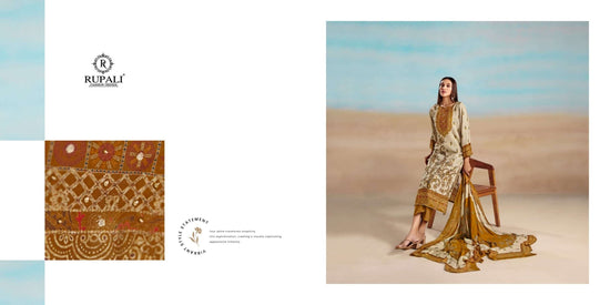 Rupali Fashion The Summer Princess Vol 2 Viscose Muslin Dress Material - Amrah Wholesale