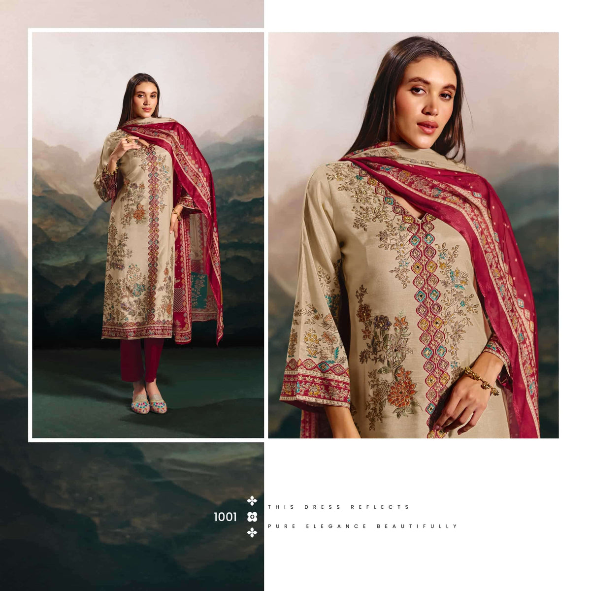 Rupali Fashion The Summer Princess Vol 3 Viscose Muslin Dress Material - Amrah Wholesale