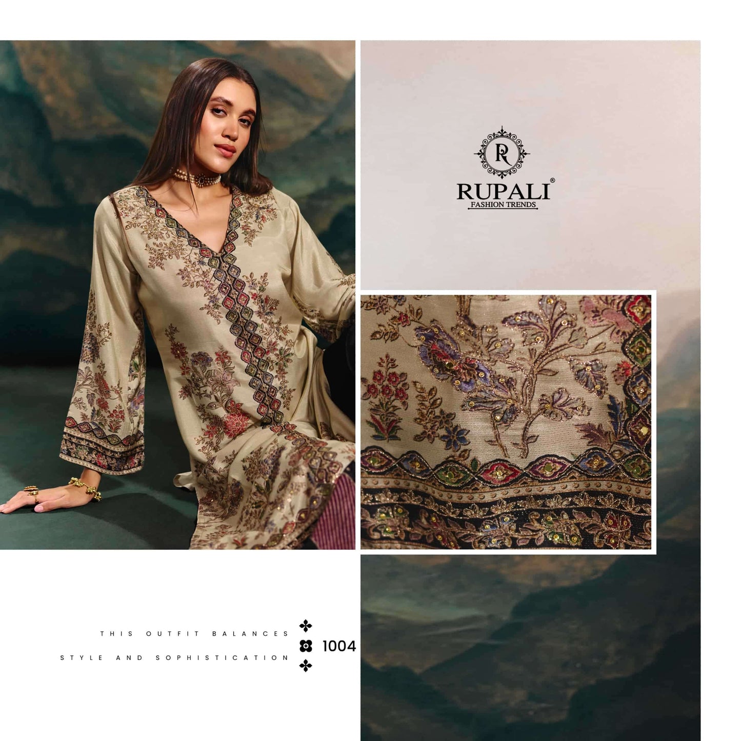 Rupali Fashion The Summer Princess Vol 3 Viscose Muslin Dress Material - Amrah Wholesale