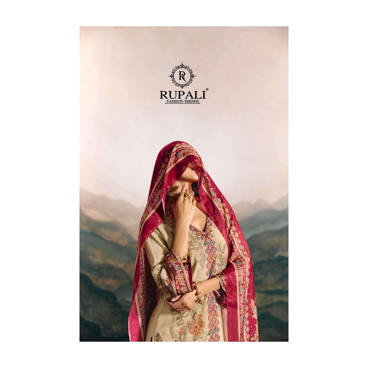 Rupali Fashion The Summer Princess Vol 3 Viscose Muslin Dress Material - Amrah Wholesale