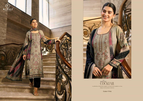Rupali Fashion The Summer Princess Vol 5 Premium Viscose Muslin Dress Material - Amrah Wholesale