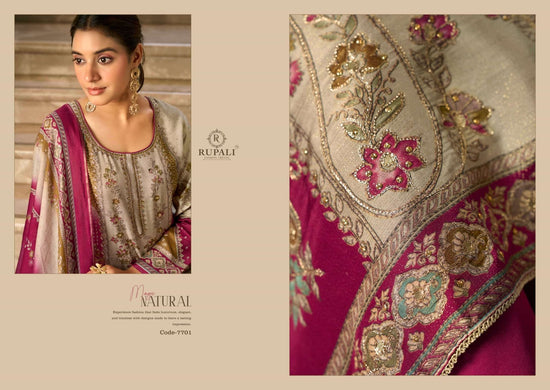 Rupali Fashion The Summer Princess Vol 5 Premium Viscose Muslin Dress Material - Amrah Wholesale