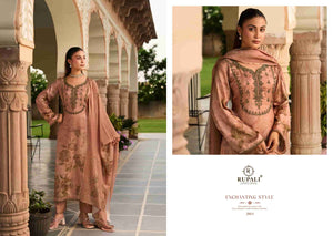 Rupali Fashion Tisya Viscose Gajji Jacquard Designer Dress Material