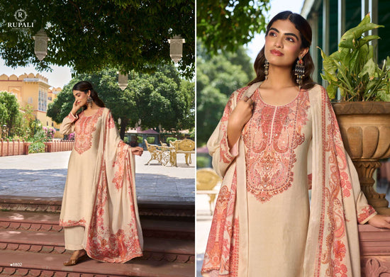 Rupali Fashion Laya Premium Muslin Dress Material