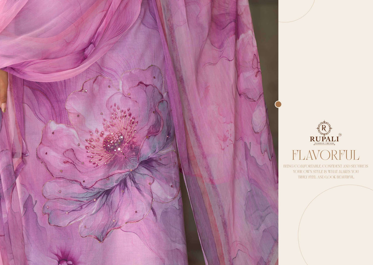 Rupali Traya Dress Material Wholesale Catalogue - Amrah Wholesale