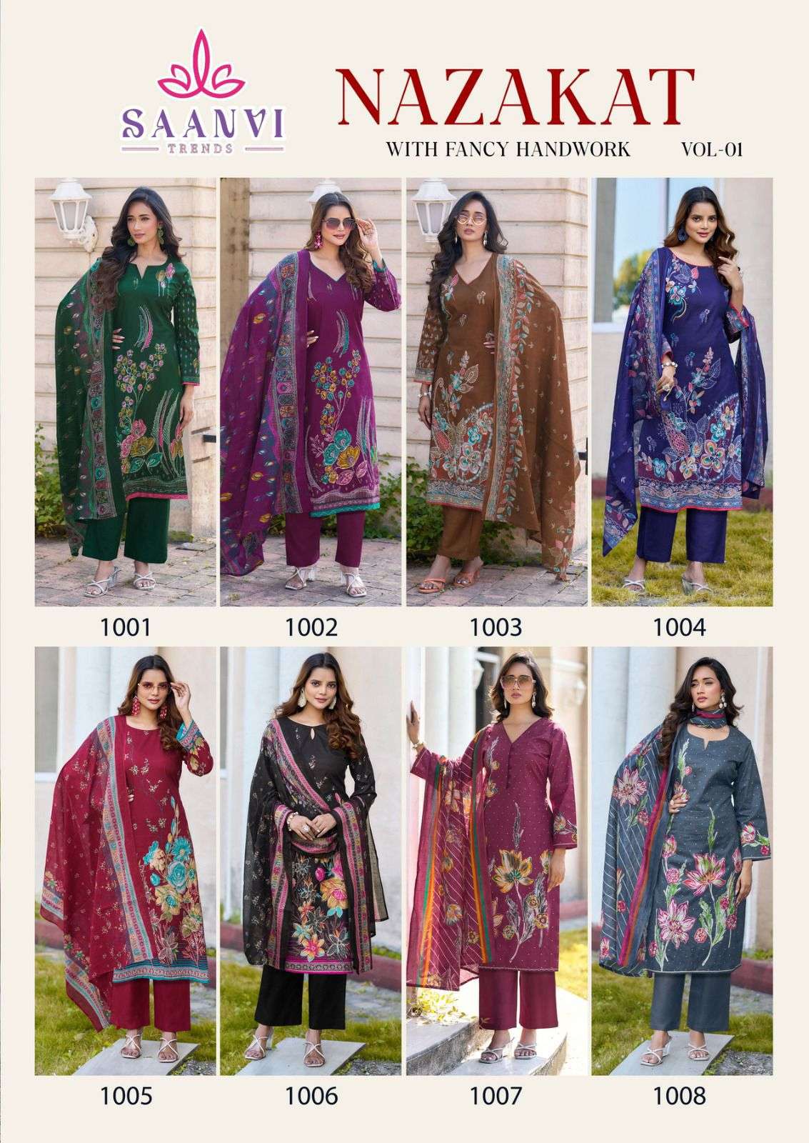 Saanvi Trendz Nazakat Vol-01