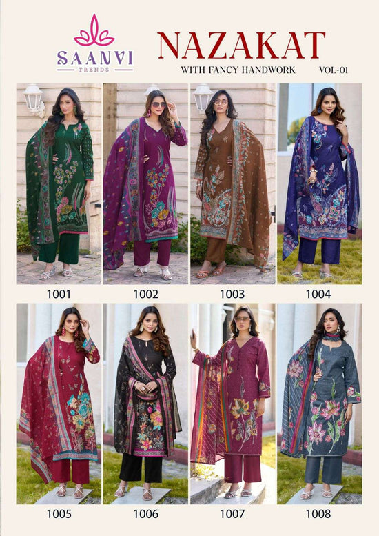 Saanvi Trendz Nazakat Vol-01