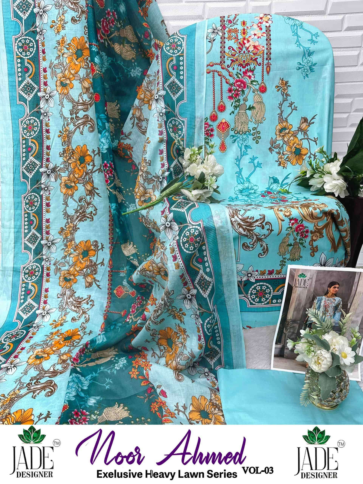 Saanvi Trends Jade Noor Ahmed Vol-3