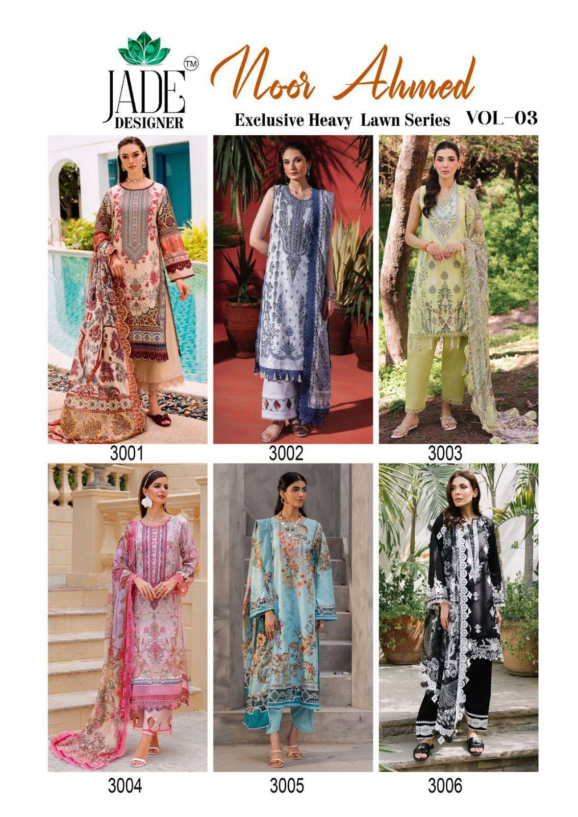 Saanvi Trends Jade Noor Ahmed Vol-3