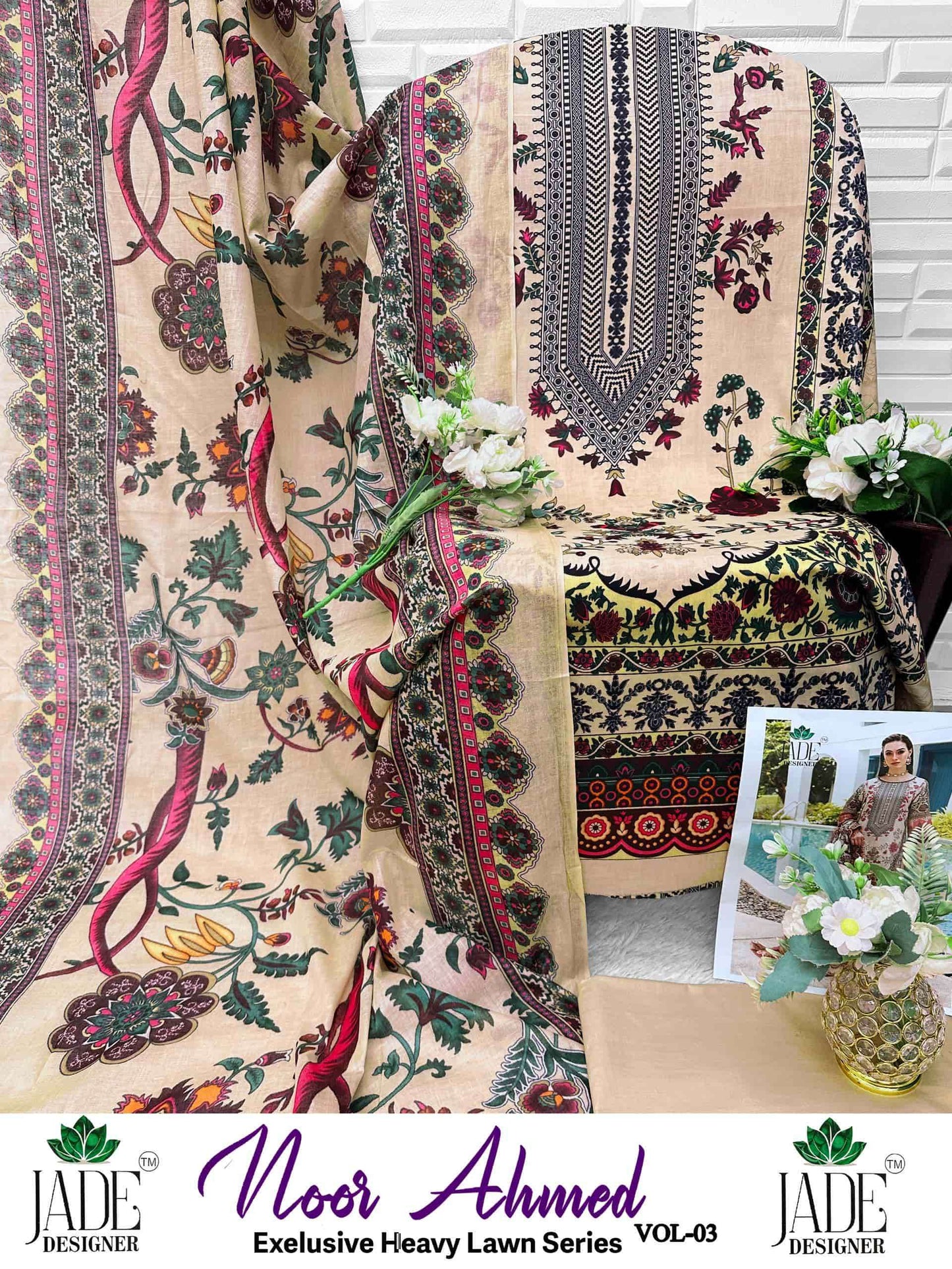 Saanvi Trends Jade Noor Ahmed Vol-3