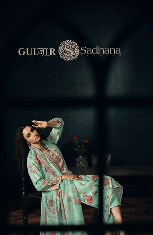 Sadhana Fashion Gulzar Vol 1 Pure Milanz Cotton Digital Printed Dress Material Wholesale Surat