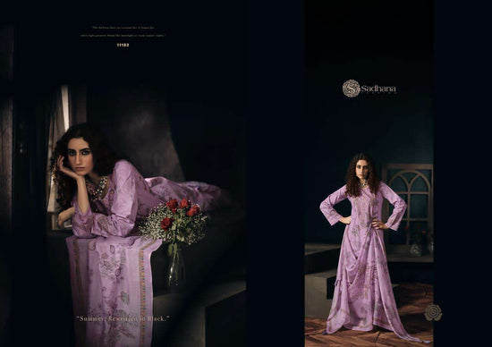 Sadhana Fashion Gulzar Vol 1 Pure Milanz Cotton Digital Printed Dress Material Wholesale Surat