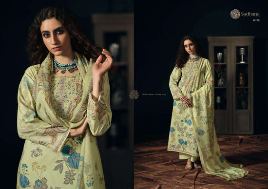 Sadhana Fashion Gulzar Vol 1 Pure Milanz Cotton Digital Printed Dress Material Wholesale Surat