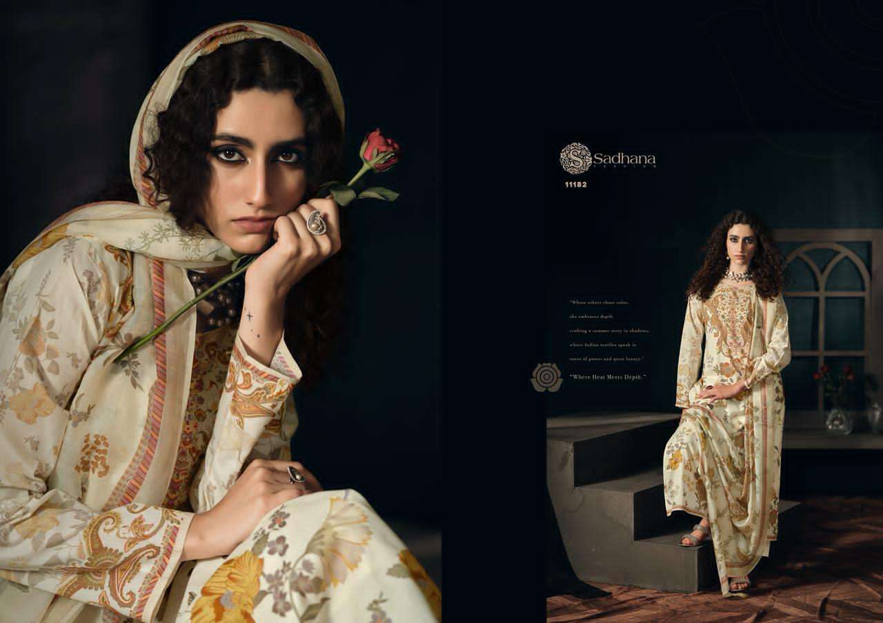Sadhana Fashion Gulzar Vol 1 Pure Milanz Cotton Digital Printed Dress Material Wholesale Surat
