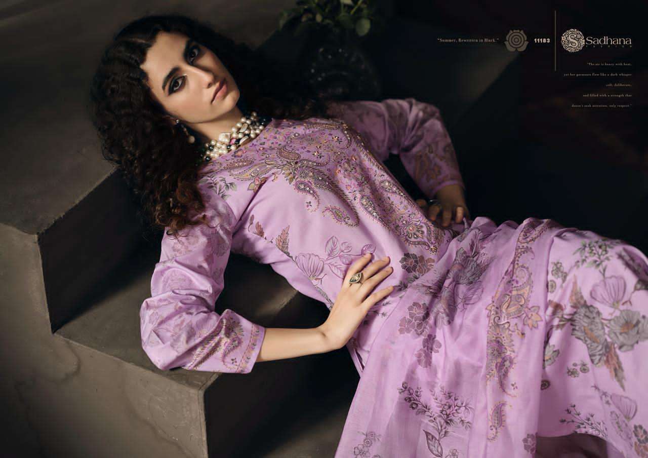 Sadhana Fashion Gulzar Vol 1 Pure Milanz Cotton Digital Printed Dress Material Wholesale Surat