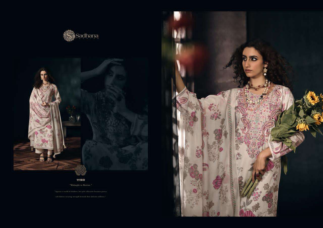 Sadhana Fashion Gulzar Vol 1 Pure Milanz Cotton Digital Printed Dress Material Wholesale Surat