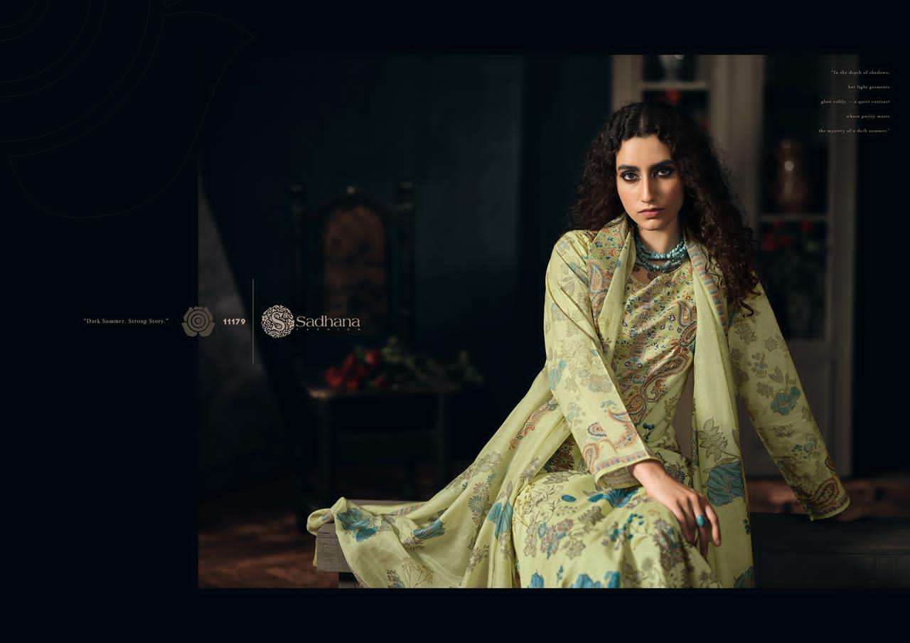 Sadhana Fashion Gulzar Vol 1 Pure Milanz Cotton Digital Printed Dress Material Wholesale Surat