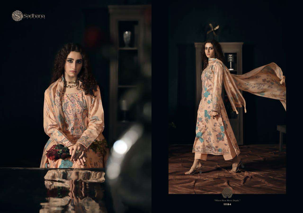 Sadhana Fashion Gulzar Vol 1 Pure Milanz Cotton Digital Printed Dress Material Wholesale Surat