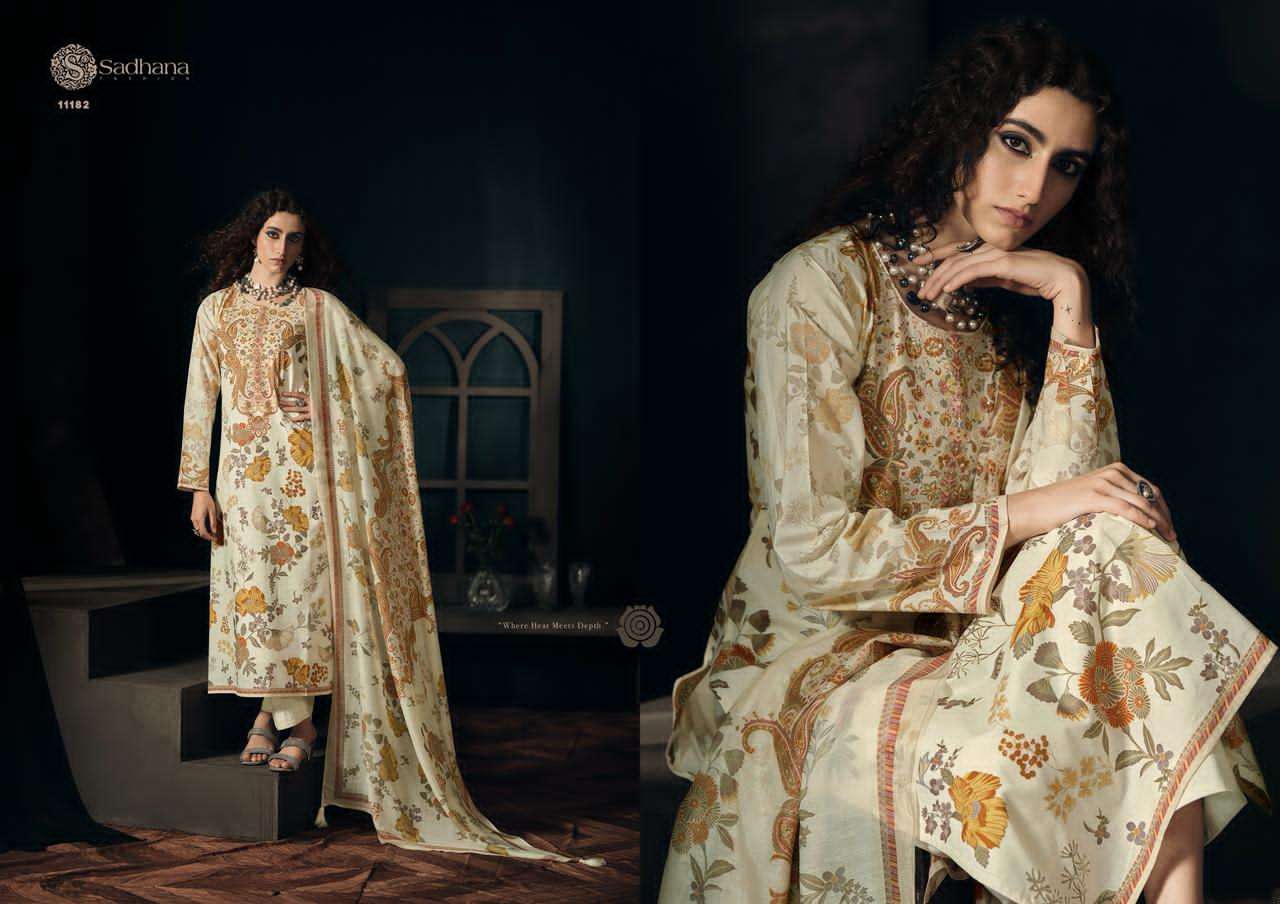 Sadhana Fashion Gulzar Vol 1 Pure Milanz Cotton Digital Printed Dress Material Wholesale Surat