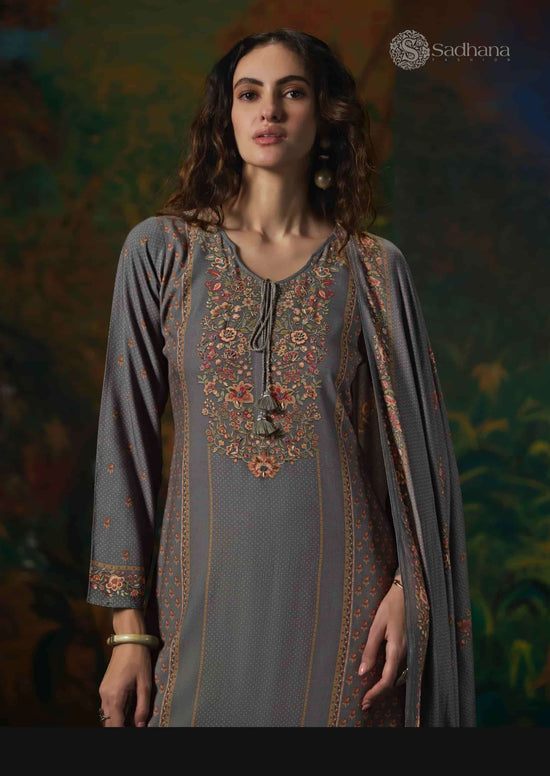 Sadhana Fashion Noor Pure Viscose Pashmina Digital Print Dress Material